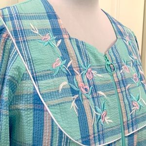 FLOOR-LENGTH SUMMER HOUSECOAT